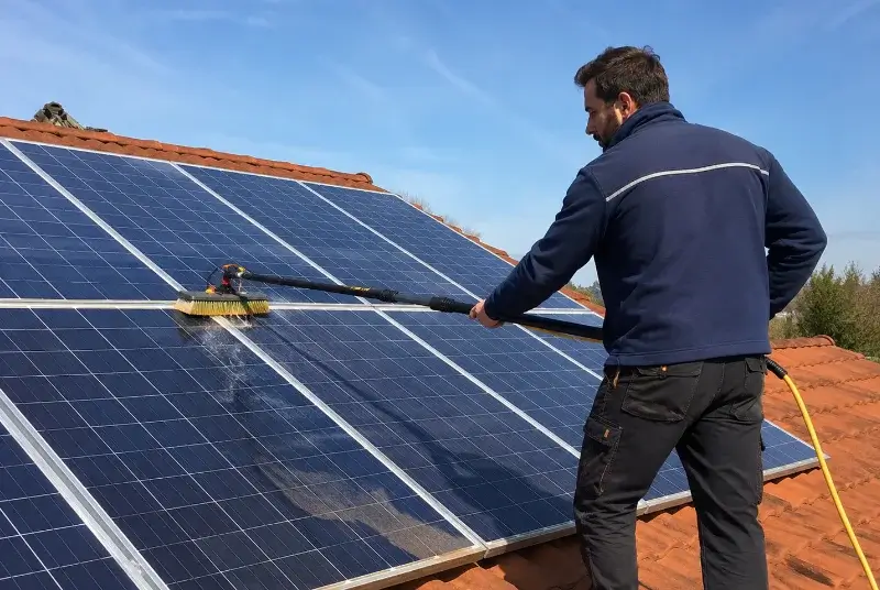 Nettoyage et entretien de panneaux solaires à Saint-Sulpice-sur-Lèze